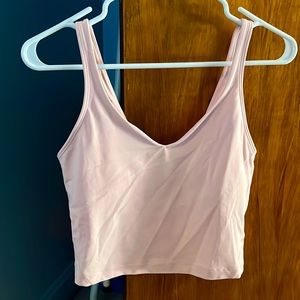 Lululemon Align tank brand new without tags. Pink puff size 8